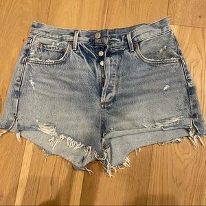 AGOLDE JADEN DENIM SHORTS